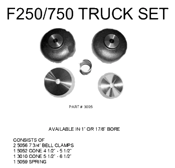 F250 750 truck set Tire changer adapter accessories