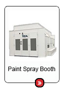 Paint spray booth